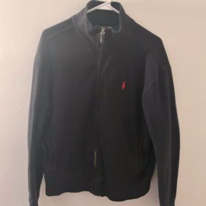 Polo zip up heavy sweater